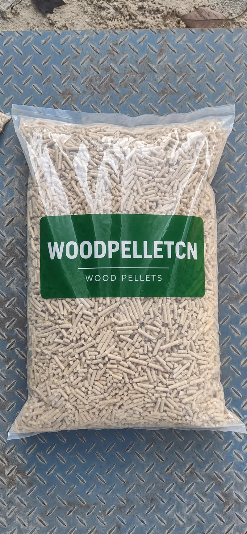 WOODPELLETCN wood pellet bag brand packaging visualization